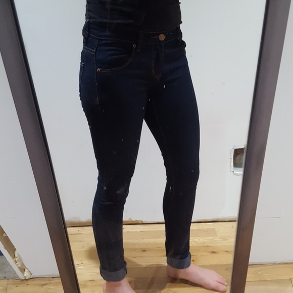 Forever 21 Low Rise Dark Wash Jeans - Picture 3 of 3